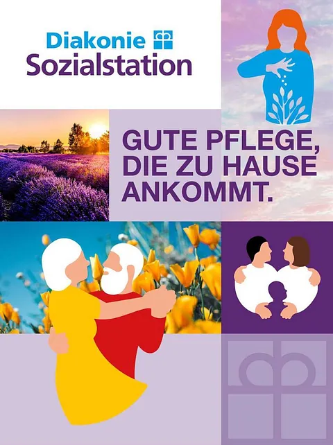 Flyer Banner der Diakonie Sozialstation